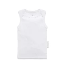 2 Pack Premie Singlet - White