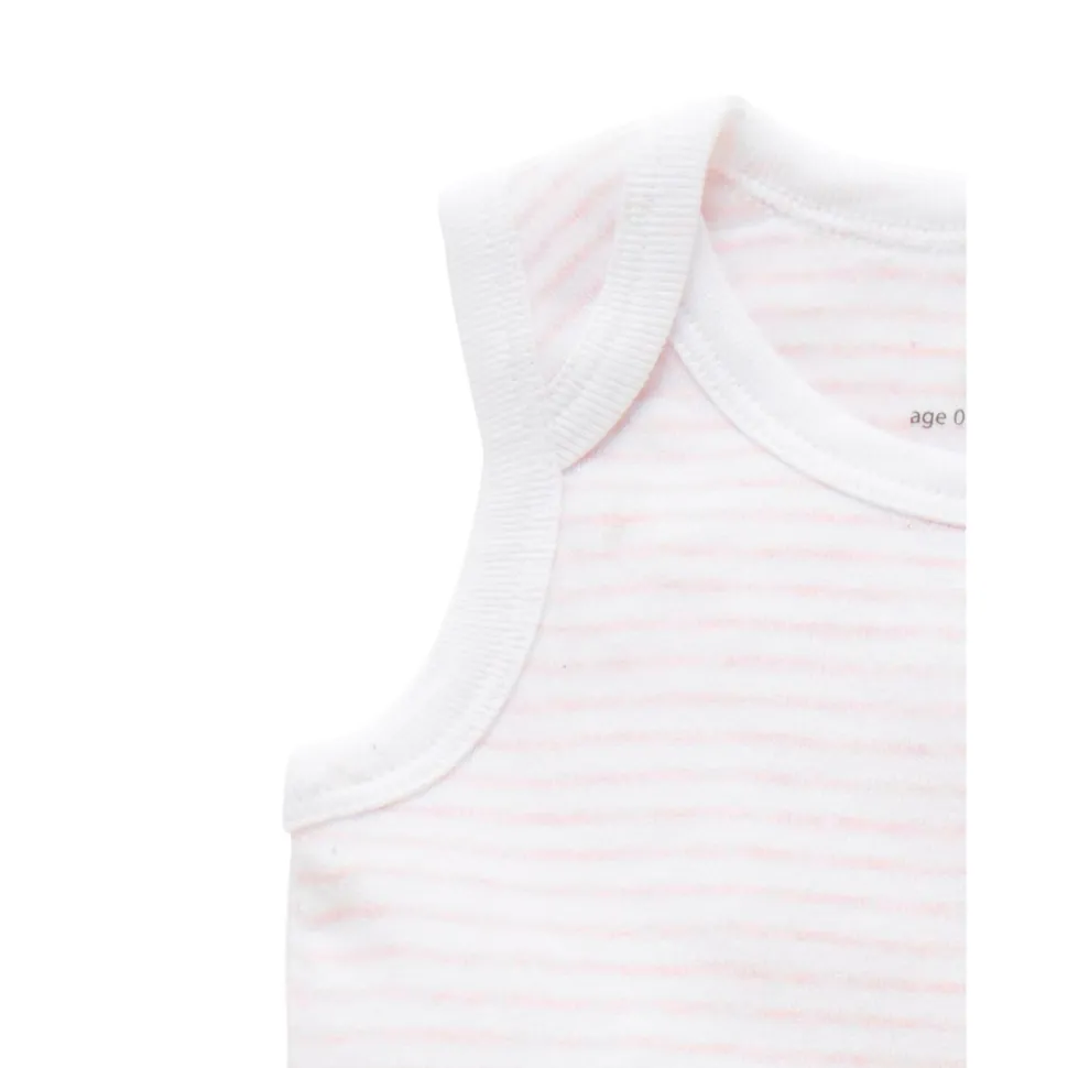 2 pack Singlet Bodysuit - Pale Pink Pack