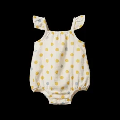 Petal Suit - Summer Polka Dot Print