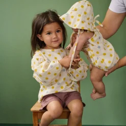Petal Suit - Summer Polka Dot Print