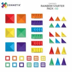 60 Piece Rainbow Starter Pack