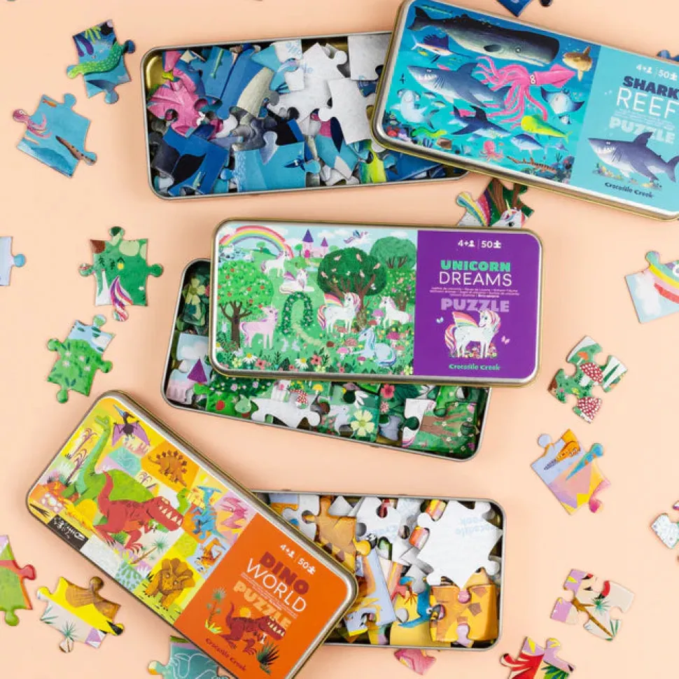 50-Piece Tin Puzzle VARIOUS STYLES