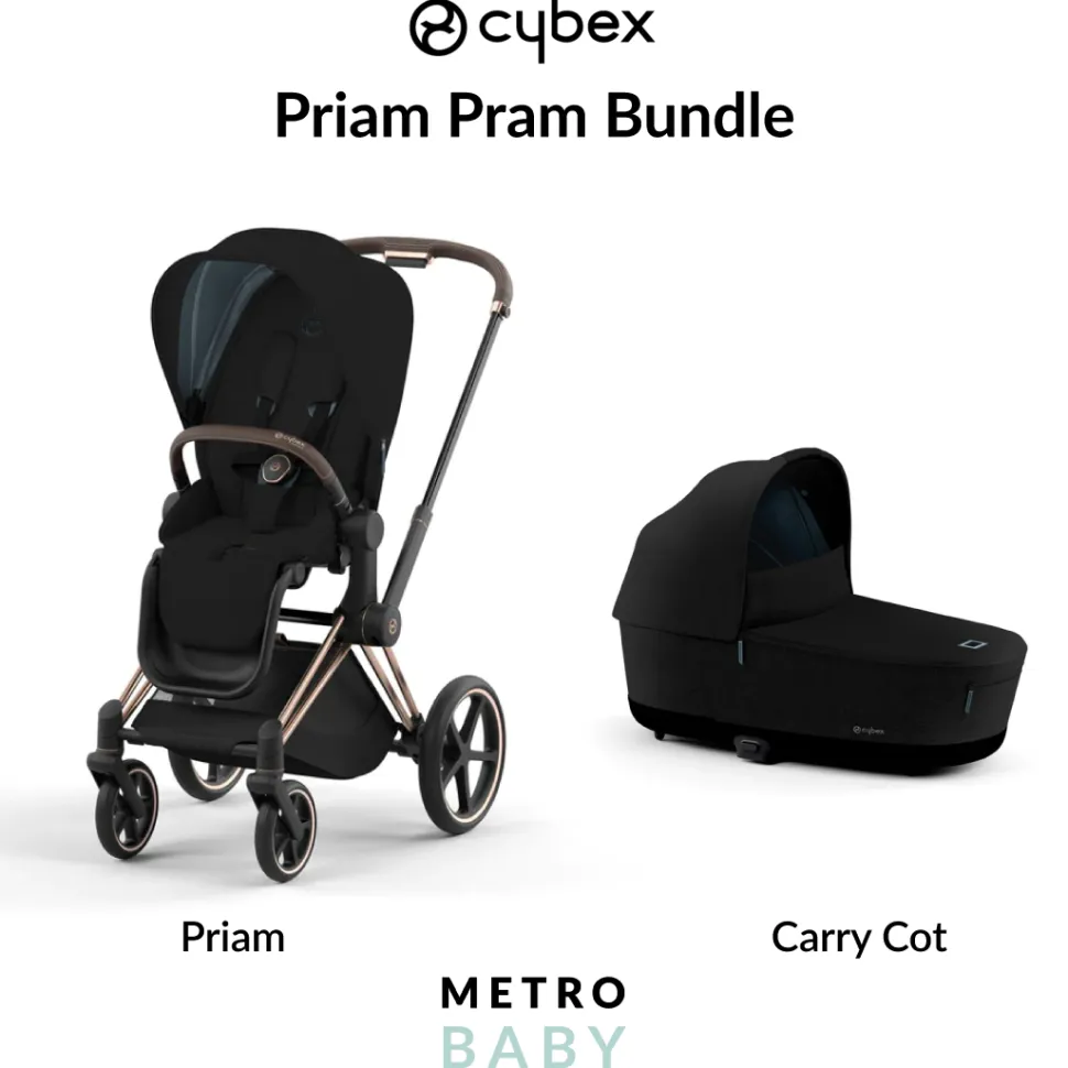 Priam Pram 2022 + Lux Carry Cot