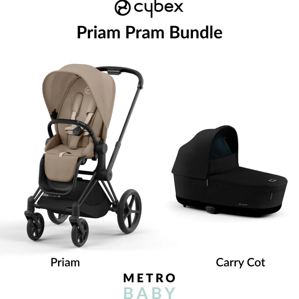 Priam Pram 2022 + Lux Carry Cot