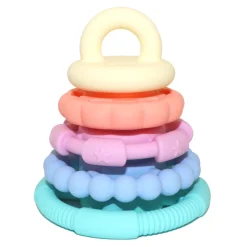 Rainbow Stacker and Teether Toy VARIOUS COLOURS