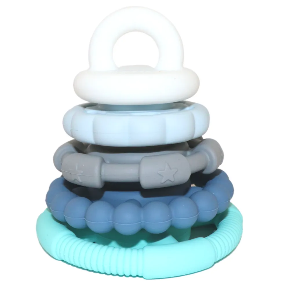Rainbow Stacker and Teether Toy VARIOUS COLOURS