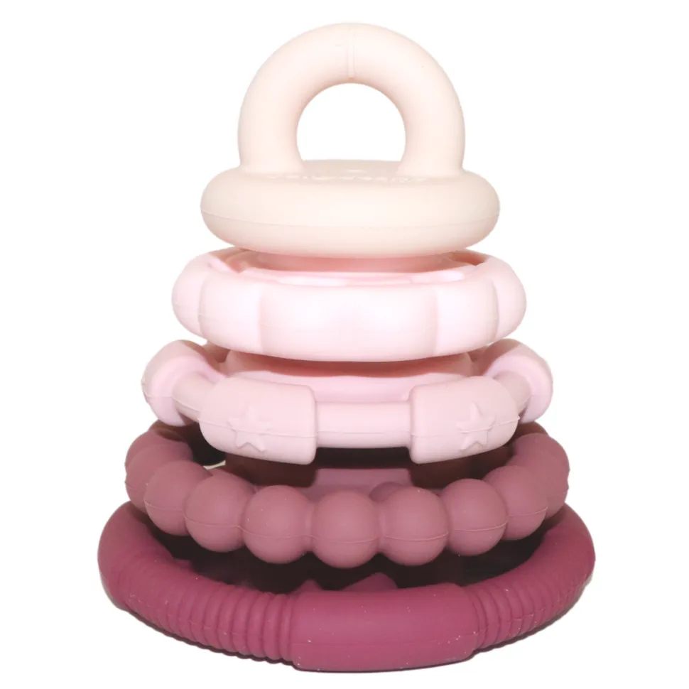 Rainbow Stacker and Teether Toy VARIOUS COLOURS