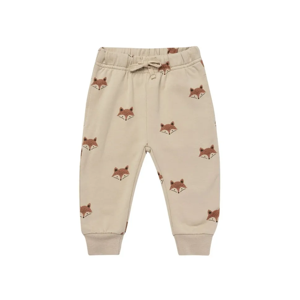 Relaxed Fleece Sweatpant - Foxes