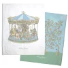 Reversible Quilt - In Bloom Blue / Carousel Blue