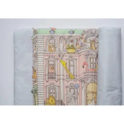 Reversible Quilt - Monceau Mansion/Hot Air Balloon