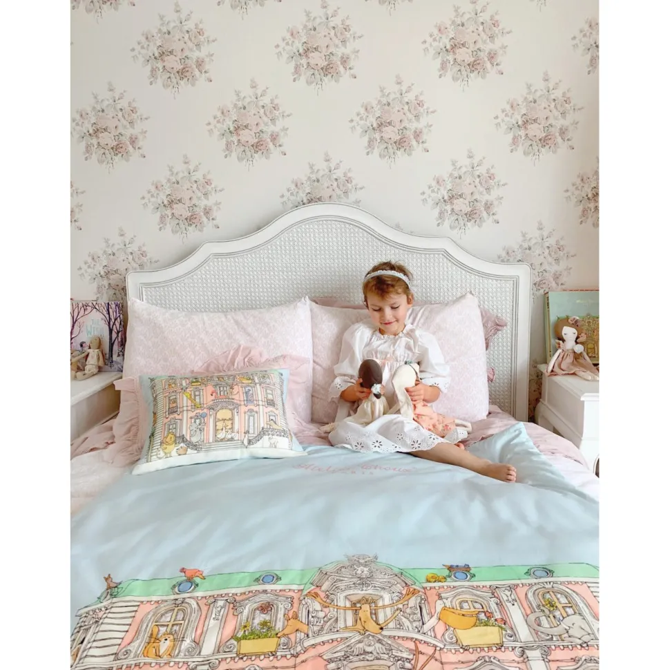 Reversible Quilt - Monceau Mansion/Hot Air Balloon