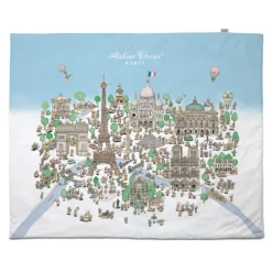 Reversible Quilt - Paris/Carousel
