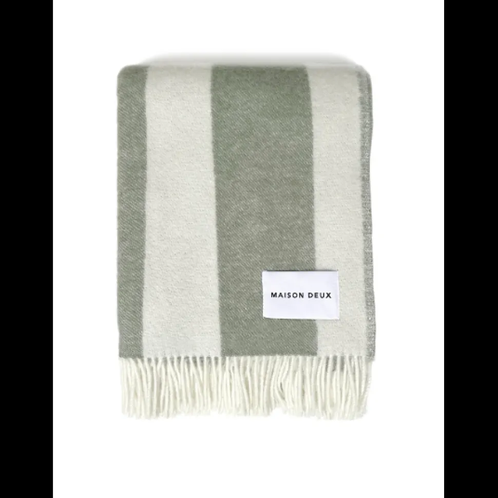 Rough Stripe Blanket VARIOUS COLOURS