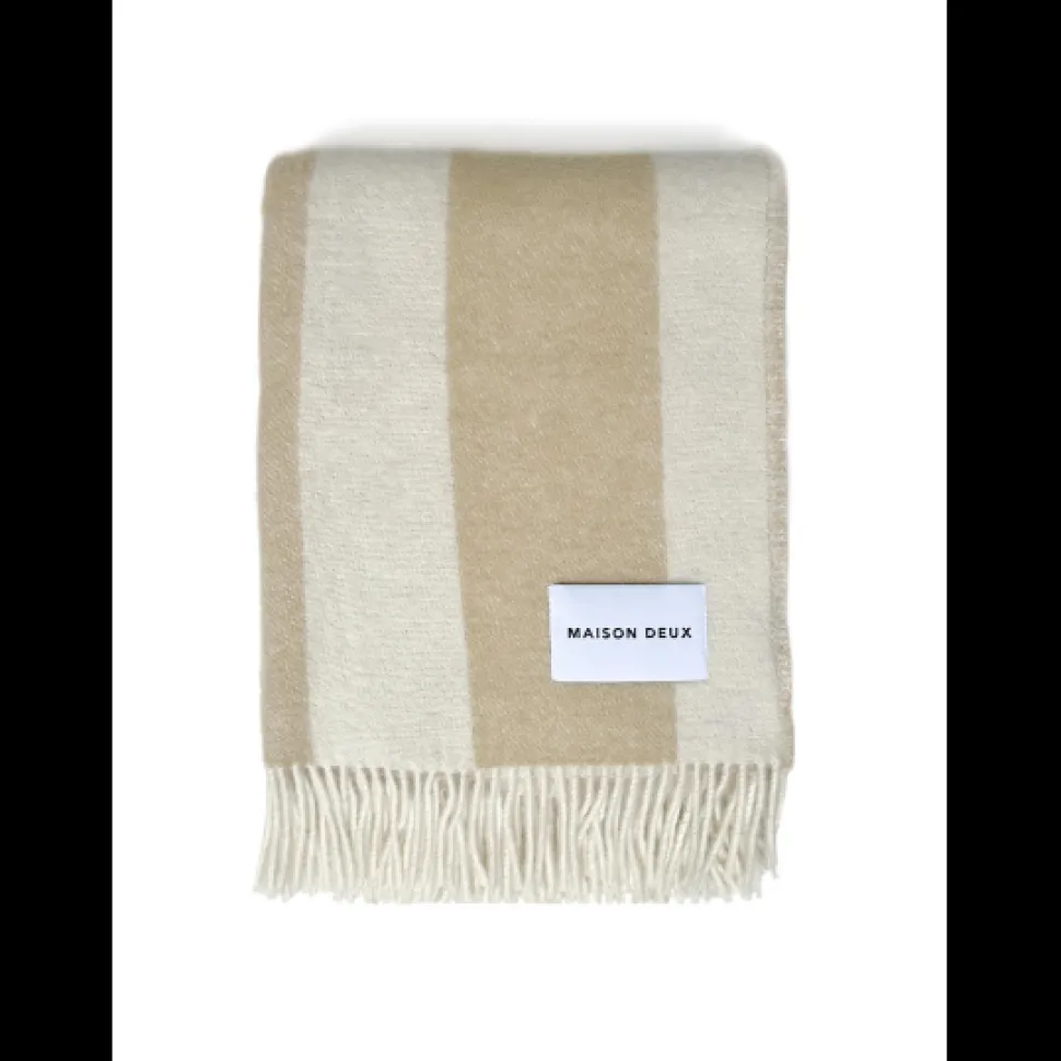 Rough Stripe Blanket VARIOUS COLOURS