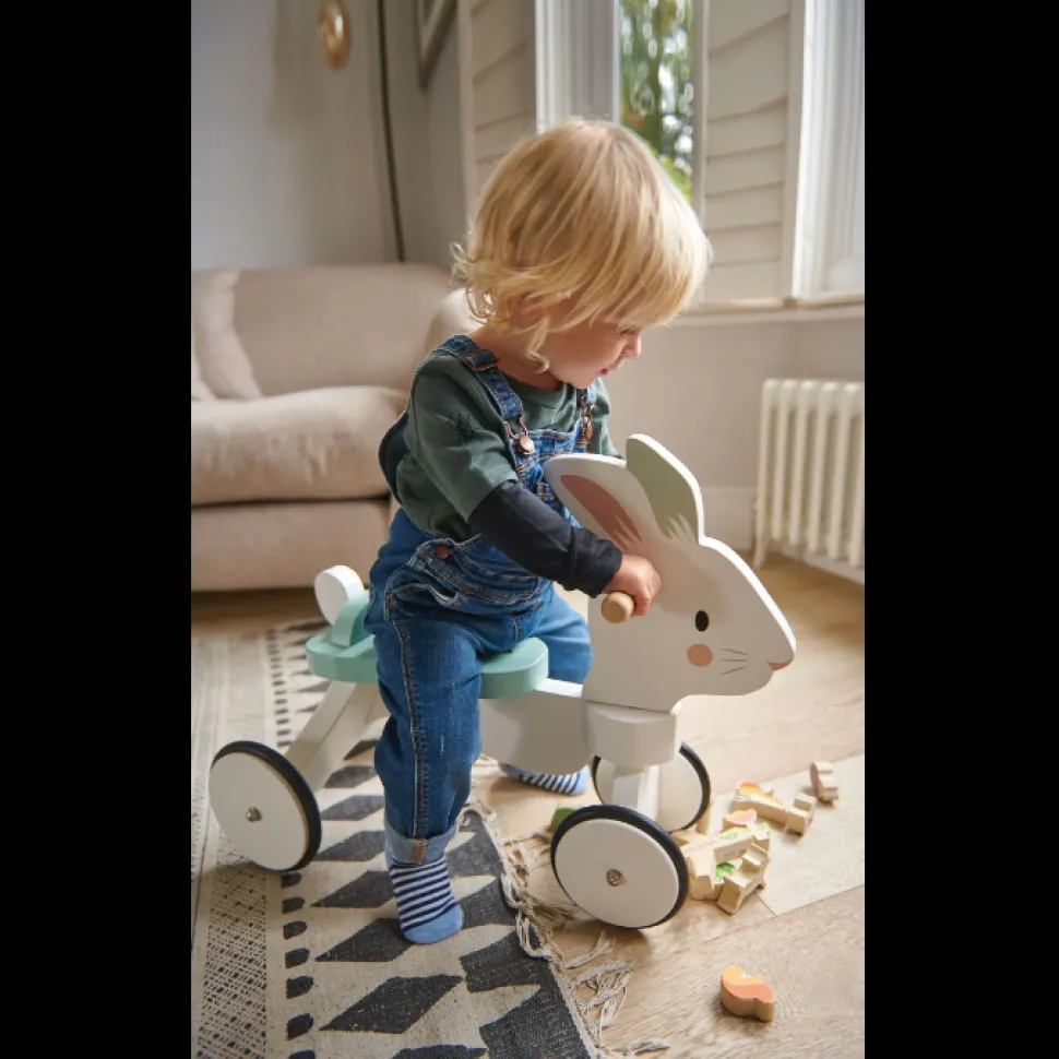 Running Rabbit Wooden Ride On