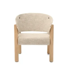 Saba Children's Chair in Beige Felt