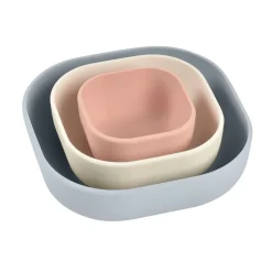 Silicone 3 Piece Nesting Bowl Set VARIOUS COLOURS