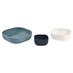 Silicone 3 Piece Nesting Bowl Set VARIOUS COLOURS