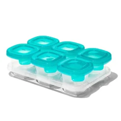 Silicone Baby Blocks - Teal VARIOUS SIZES