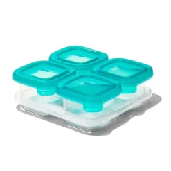 Silicone Baby Blocks - Teal VARIOUS SIZES