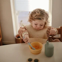 Silicone Feeding Spoon - 2 pack VARIOUS COLOURS