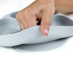 Silicone Grip Dish VARIOUS COLOURS