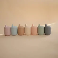 Silicone Sippy Cup VARIOUS COLOURS