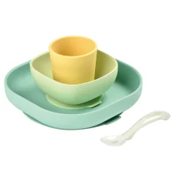 Silicone Suction Meal Set of 4 VARIOUS COLOUR