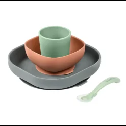 Silicone Suction Meal Set of 4 VARIOUS COLOUR
