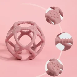Silicone Teething Ball VARIOUS COLOURS