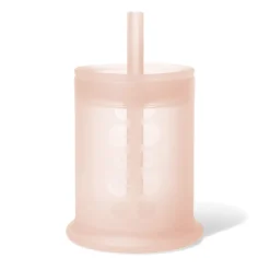 Silicone Training Cup with Lid and Straw