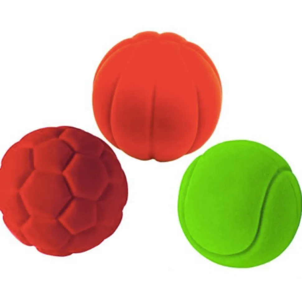 3 Small Sports Balls Set