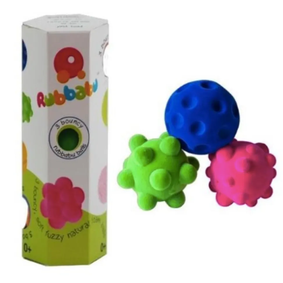 3 Small Stress Balls Set