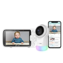 5″ Smart HD Nursery Pal Glow+ Baby Monitor