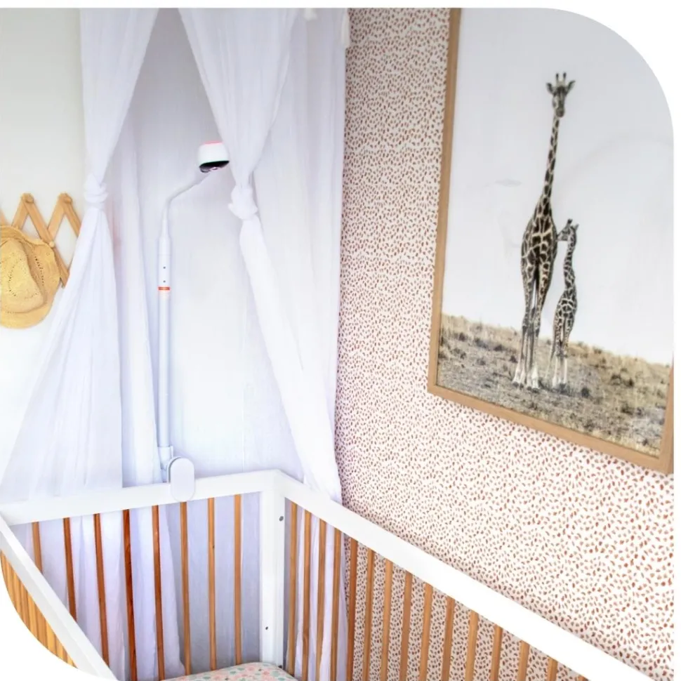 4.3'' Smart HD Nursery Pal Skyview Baby Monitor with Cot Stand