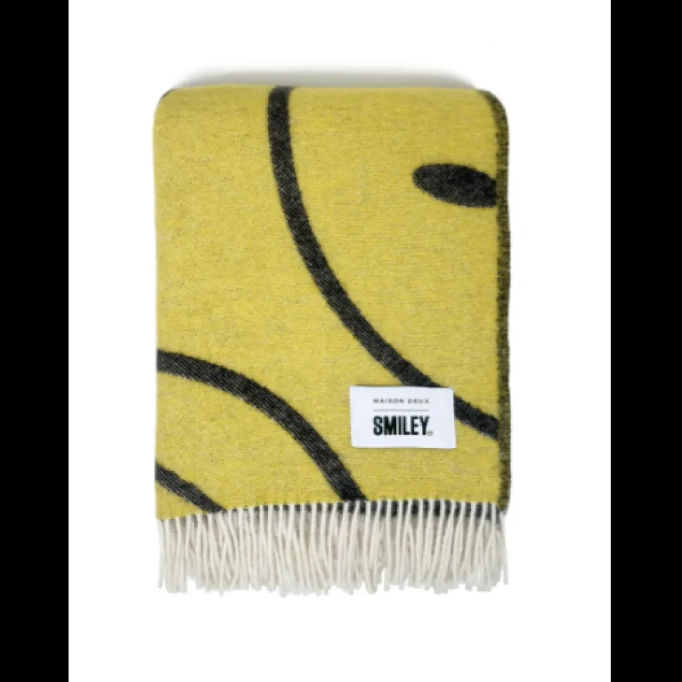 Smiley Blanket VARIOUS COLOURS PRE ORDER JULY