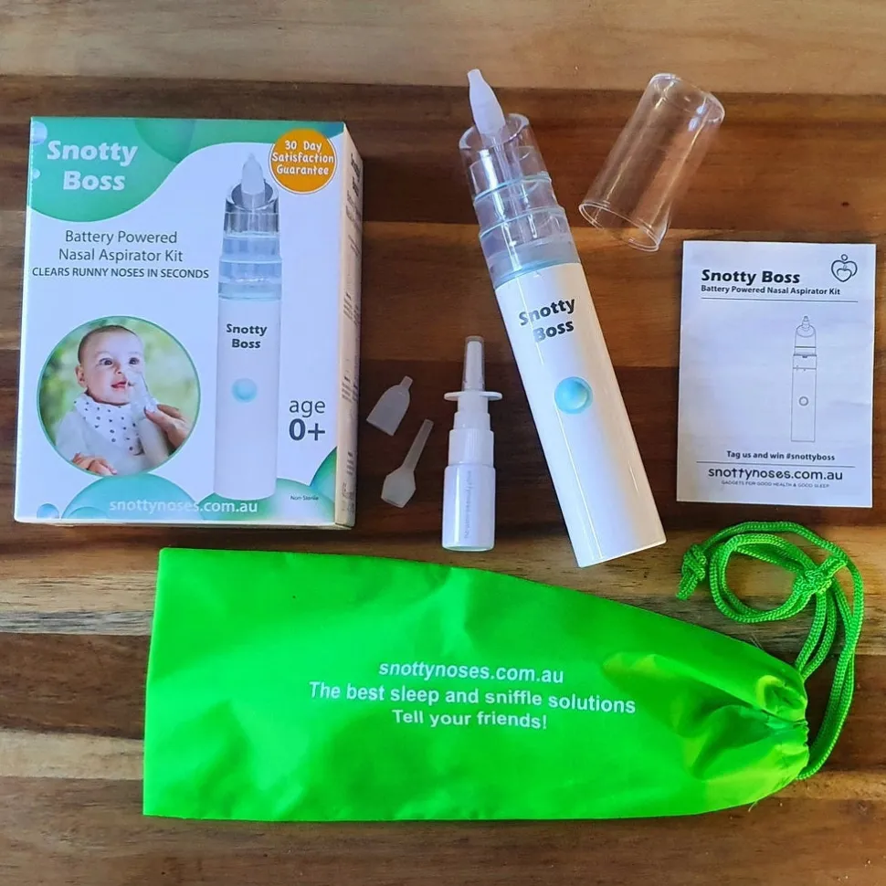 Snotty Boss Nasal Aspirator Kit