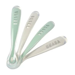 1st Stage Ergonomic Silicone Spoons - Set of 4