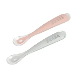 1st Stage Silicone Spoon & Case 2 Pack