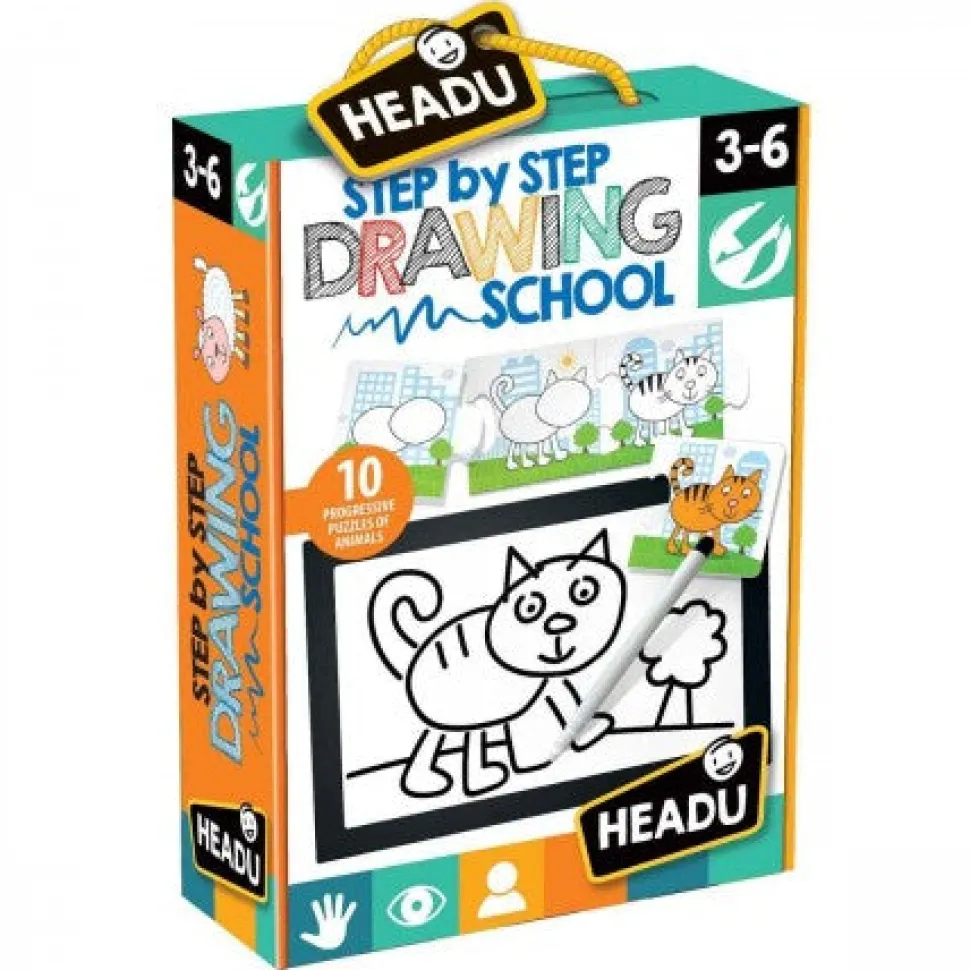 Step by Step Drawing School