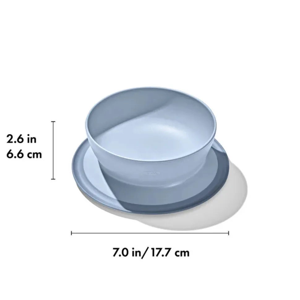 Stick & Stay Suction Divided Bowl VARIOUS COLOURS