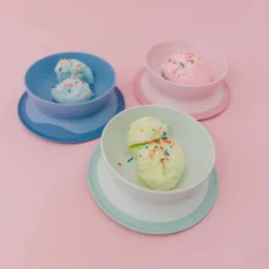 Stick & Stay Suction Divided Bowl VARIOUS COLOURS