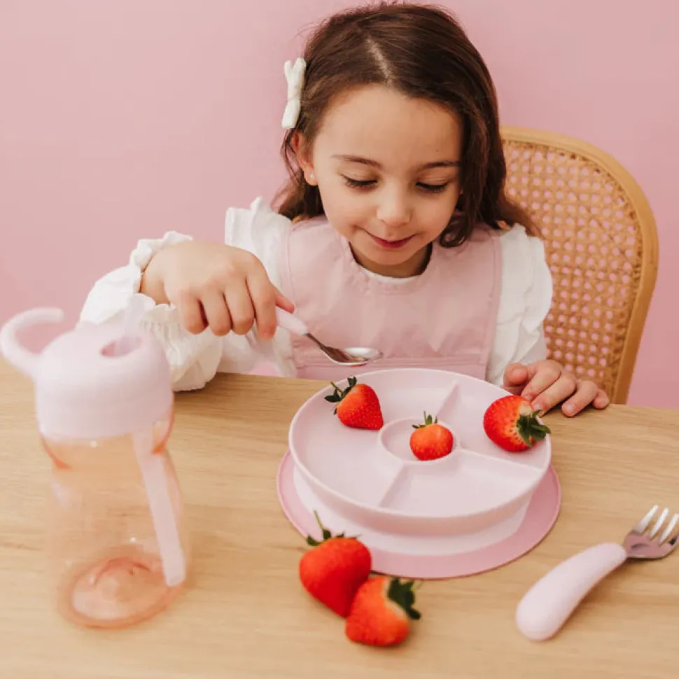 Stick & Stay Suction Divided Plate VARIOUS COLOURS