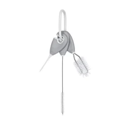 Straw & Sippy Cup Top Cleaning Set - Grey