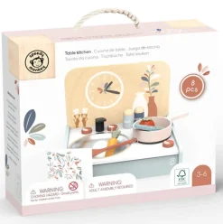 Table Kitchen With 8 Accessories