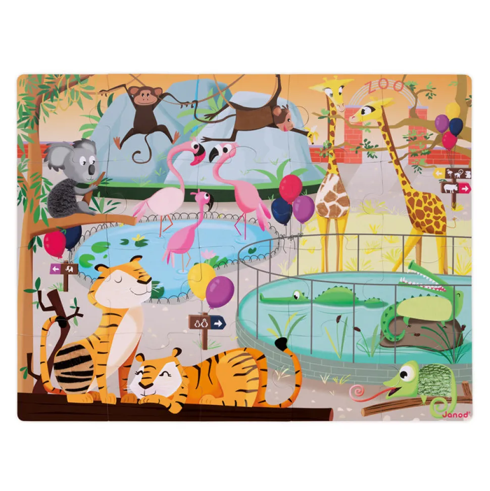Tactile Zoo Puzzle