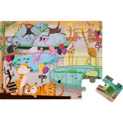 Tactile Zoo Puzzle