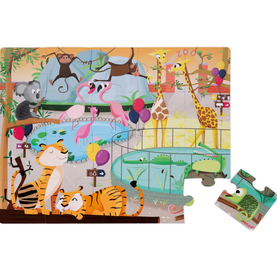 Tactile Zoo Puzzle