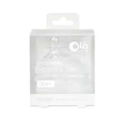 Teat 2 pack - Medium Flow 3-6m