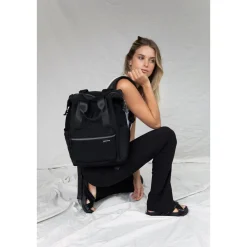 The Haven Backpack (BLACK) Neoprene Bag